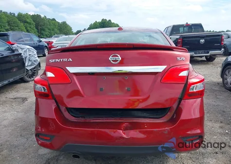 2017 Nissan Sentra Sr z USA, uszkodzony, nr VIN 3N1AB7AP2HY383060